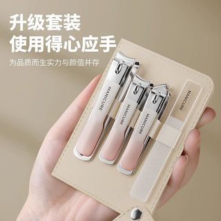 [Estoque pronto] Conjunto de cortador de unhas alemão para mulheres, pacote único, cortador de unhas Diagonal 326.10.5