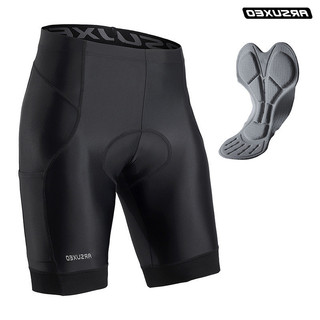  Calças de ciclismo masculinas verão de secagem rápida resistente ao desgaste almofada de esponja de alta densidade Moun