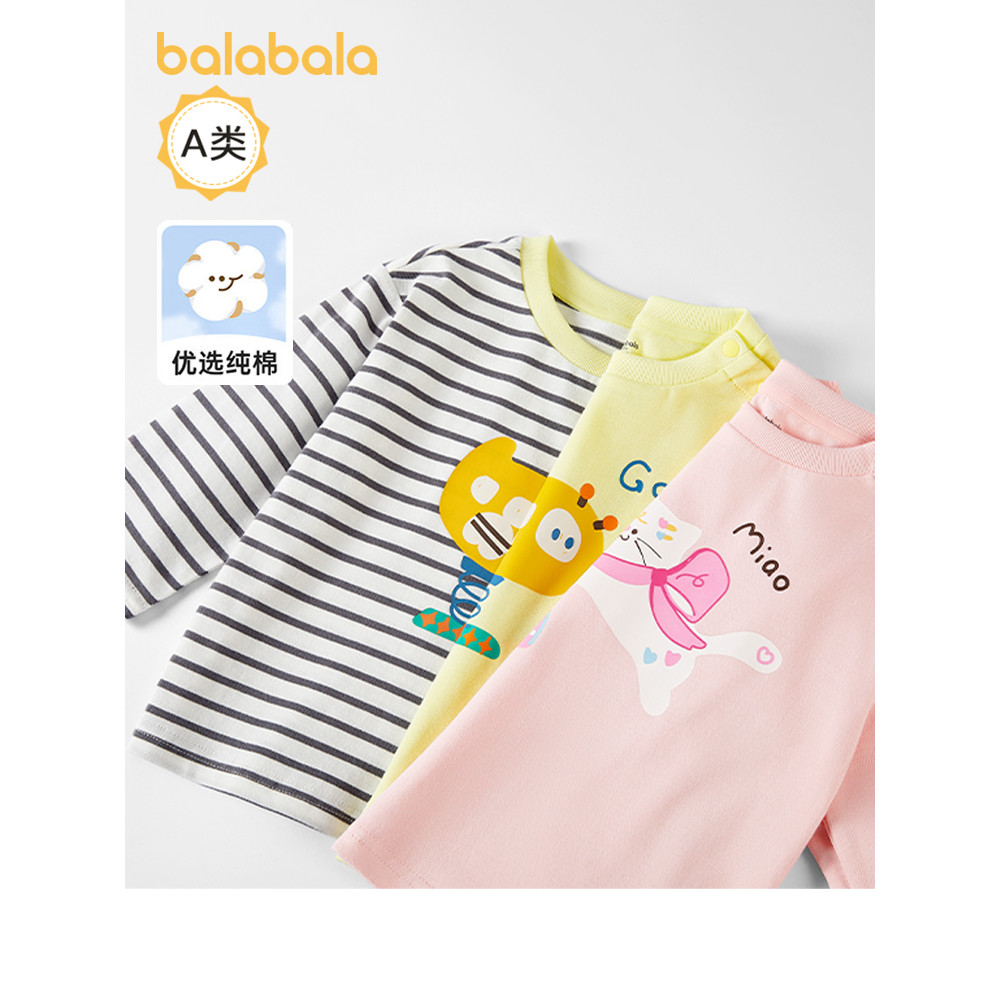 Barbara bebê camisa de fundo meninos meninas manga comprida camiseta roupas de bebê topos crianças outono novo estilo ro