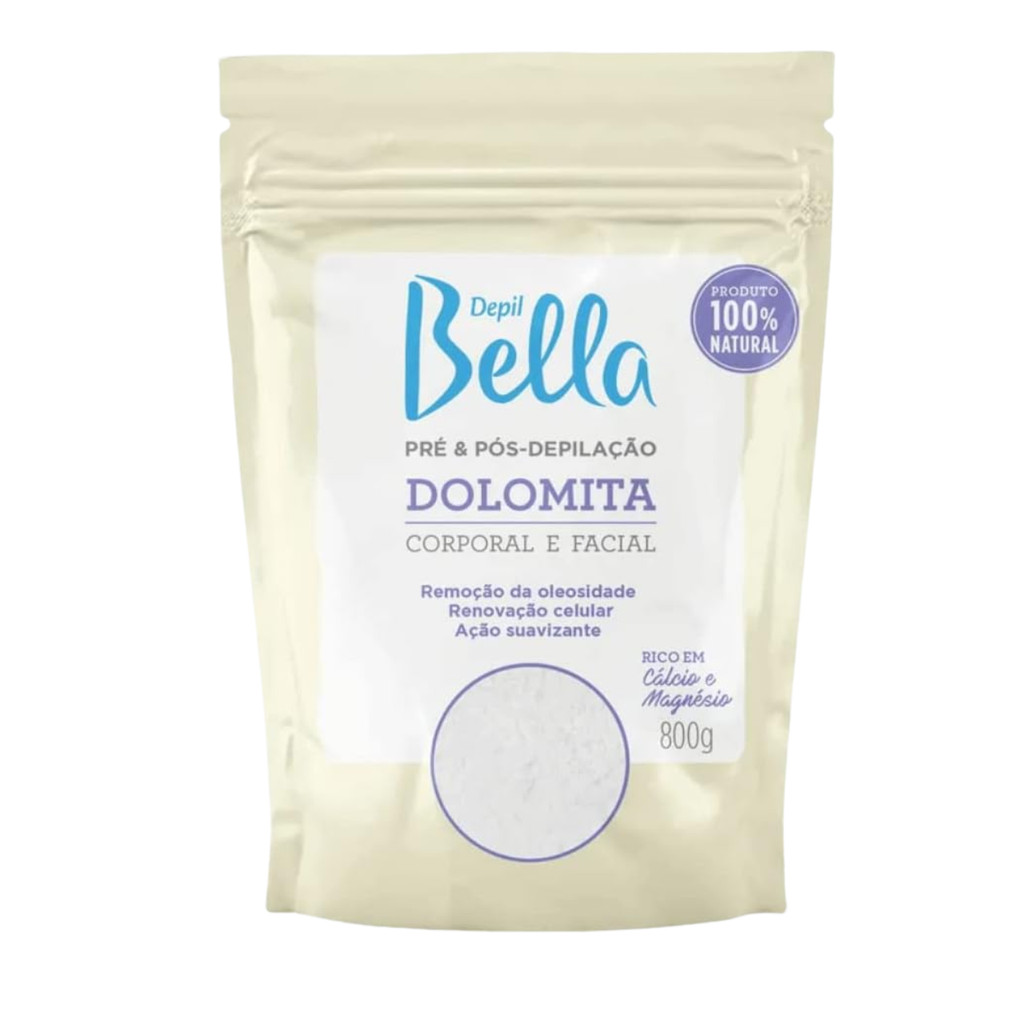 Dolomita Depil Bella 800g em Oferta na Shopee