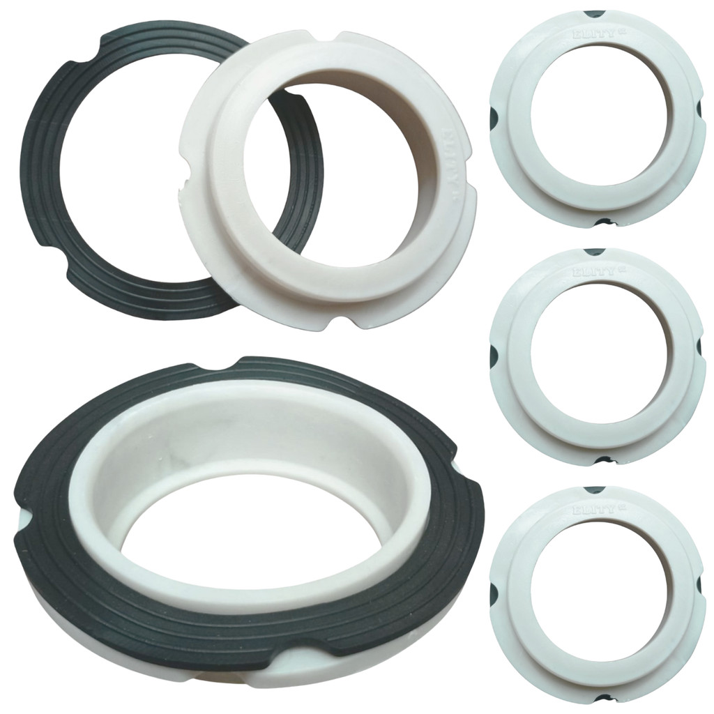 KIT 5 SALVA RECUPERA TANQUE C/GUARNIÇÃO PARA LAVADORAS BRASTEMP CONSUL