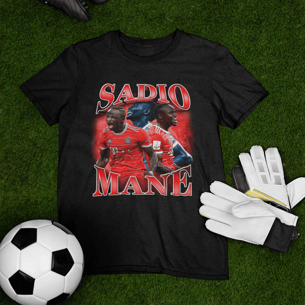 Camiseta Sadio Mané Bayern de Munique Senegal Arábia Saudita Futebol Jogador 100% Algodao