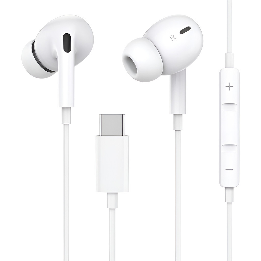 Fone De Ouvido Tipo C Com Microfone Para Samsung Xiaomi