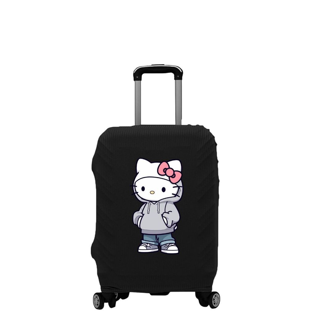 Capa De Mala 8 a 23KG P-M-G Personalizada Hellow Protetor Bagagem Para Viagem Protetora Grande