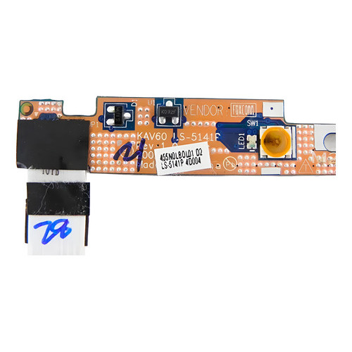 Placa Power On + Flat Notebook Acer D250 Ls-5141p
