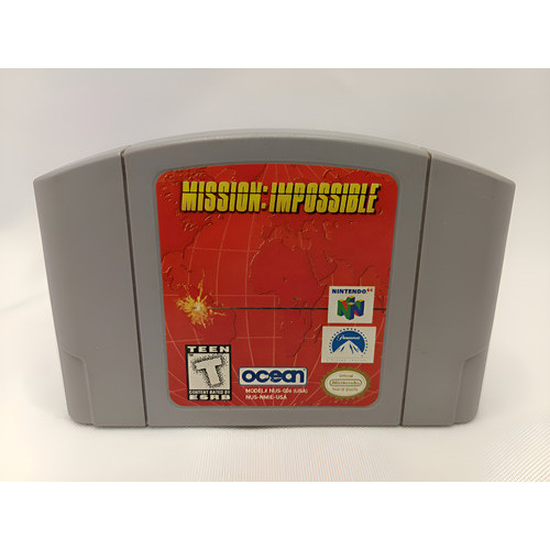 Jogo Missão Impossível Nintendo 64 Game N64 Original Fita