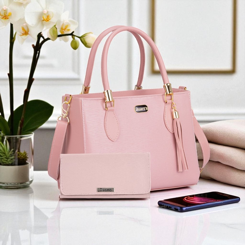 Carteira e Bolsa Feminina Lorena com Alça Removível Kit Bolsa Feminina e Carteira Original - Oferta Relâmpago