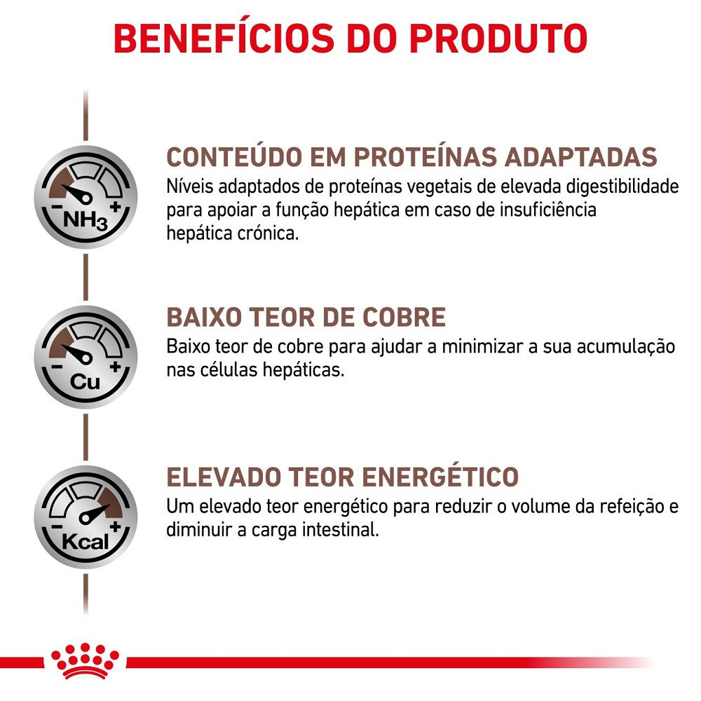 Ração Seca Veterinary Diet Hepatic para Cães Adultos com Insuficiência Hepática Crônica 10Kg Royal Canin