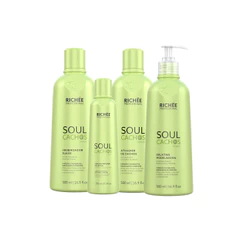 Kit Cachos Naturais - Shampoo, Cond, Ativador GANHE Gelatina