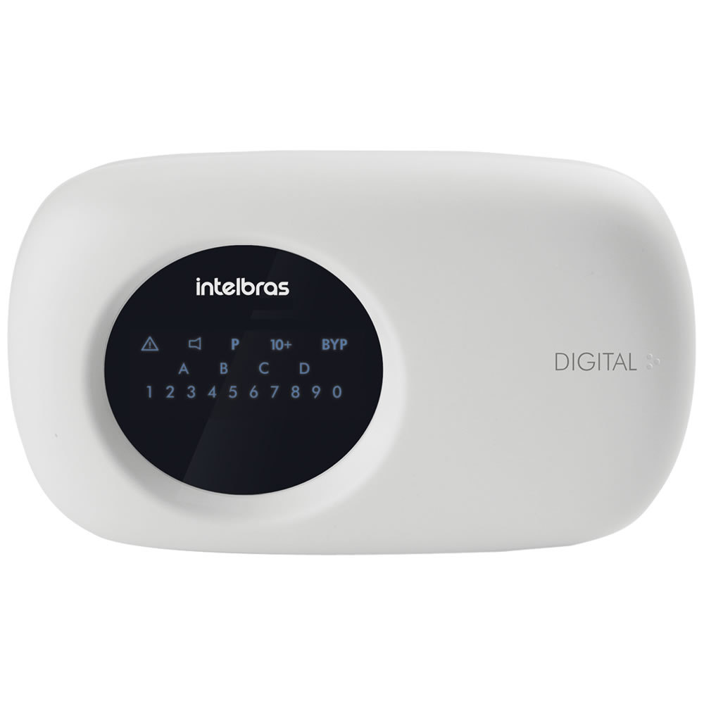 Teclado Led Para Centrais De Alarme Intelbras XAT 3000 LED