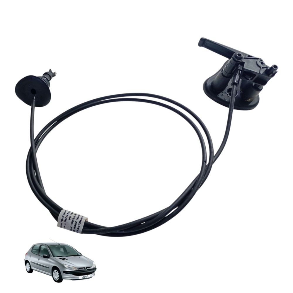 Base cabo abertura capo peugeot 206 2002 2003 2005 2006
