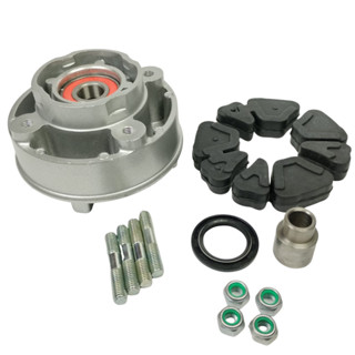 Flange Coroa Biz 125 2005 a 2024 Suporte Coroa Kit Completo em Oferta na Shopee