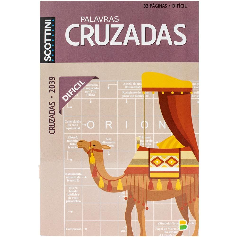 Scottini Cruzadas | 32p | N.2039 | Difícil
