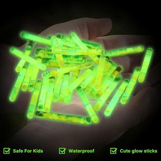OKCAT 50/100 Pçs Vaga-Lumes Fluorescente Lightstick Luz Vara De Pesca Luzes Brilho Escuro Útil