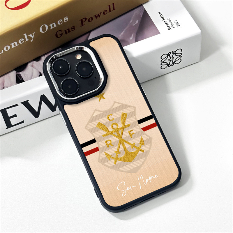 Capa Resistente A Choques estilo fashion personalizada iPhone 16 15 14 13 12 11Pro Max 16Plus X Xs XR Silicone Traseira em Oferta na Shopee