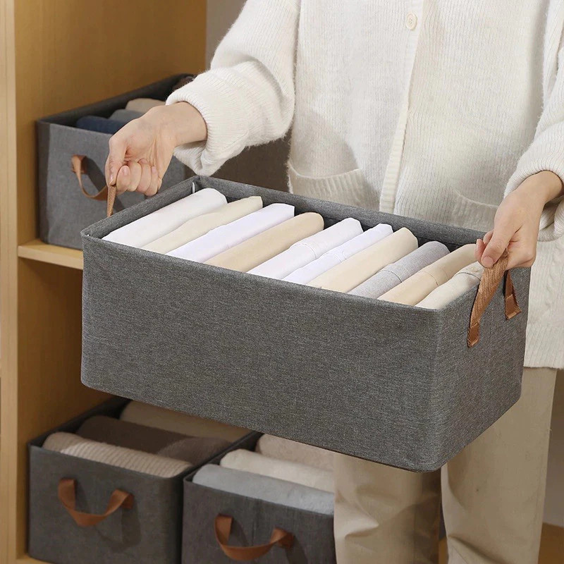 Caixa com grade organiza Roupas E Calças Intima alto qualidade