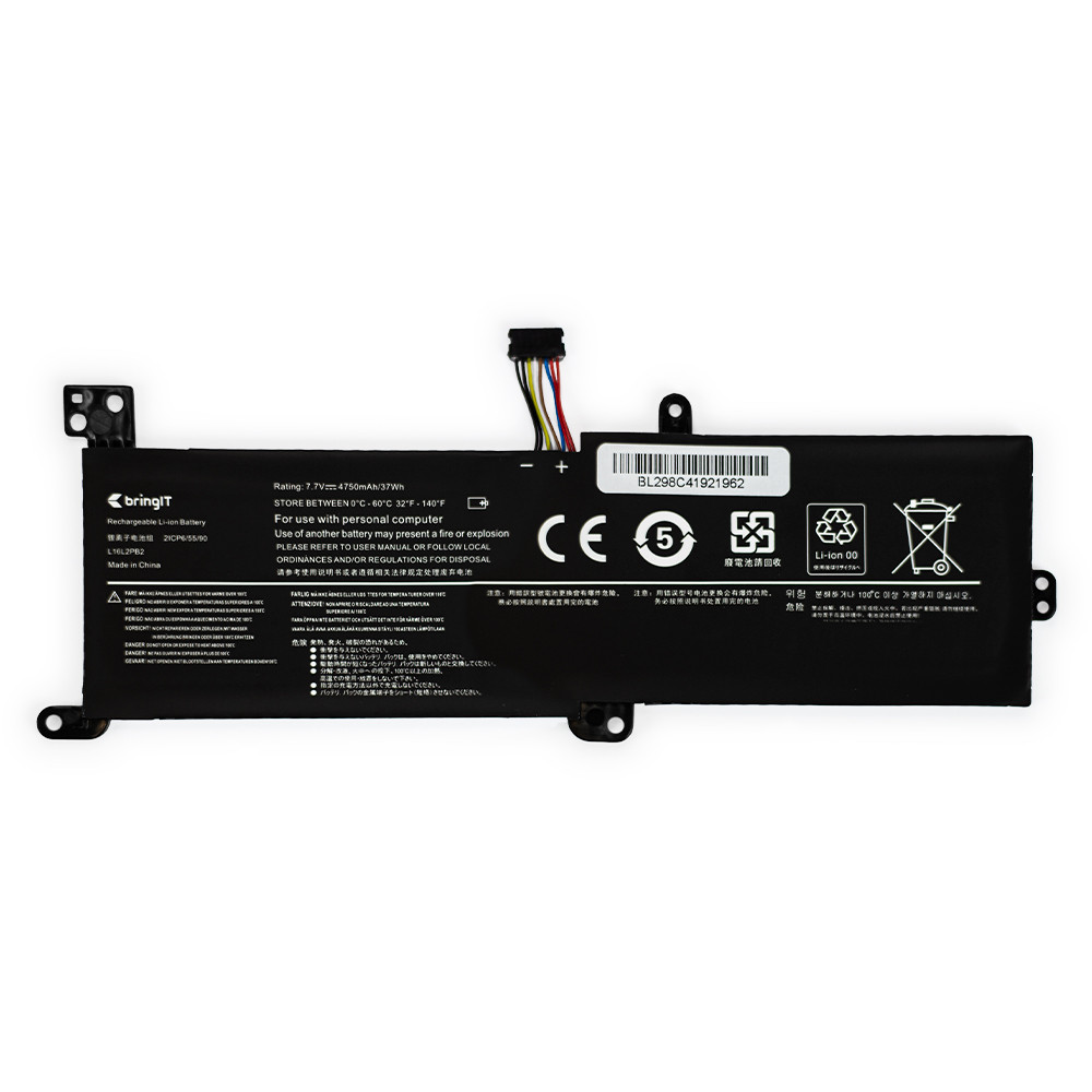 Bateria para Notebook Lenovo Part Number L16L2PB2 7.7V