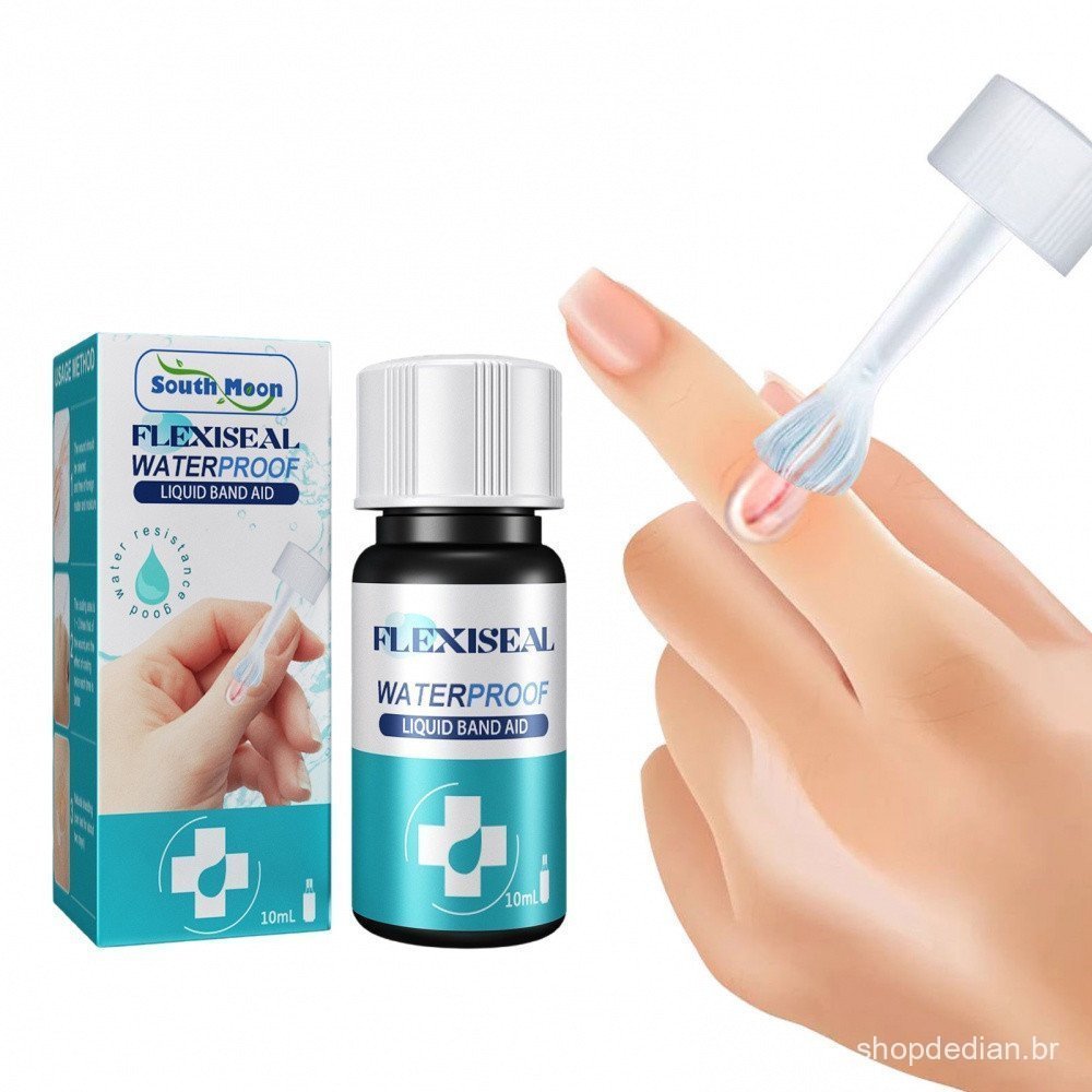 10ml De Atadura Líquida All-in-one À Prova D'água De Gel De Cura De Feridas Ajuda De Filme Rápido Formação Respirável Pa