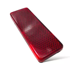 Olho De Gato Cb 300 Xre 300 Titan125 Vermelho Retangular Gvs