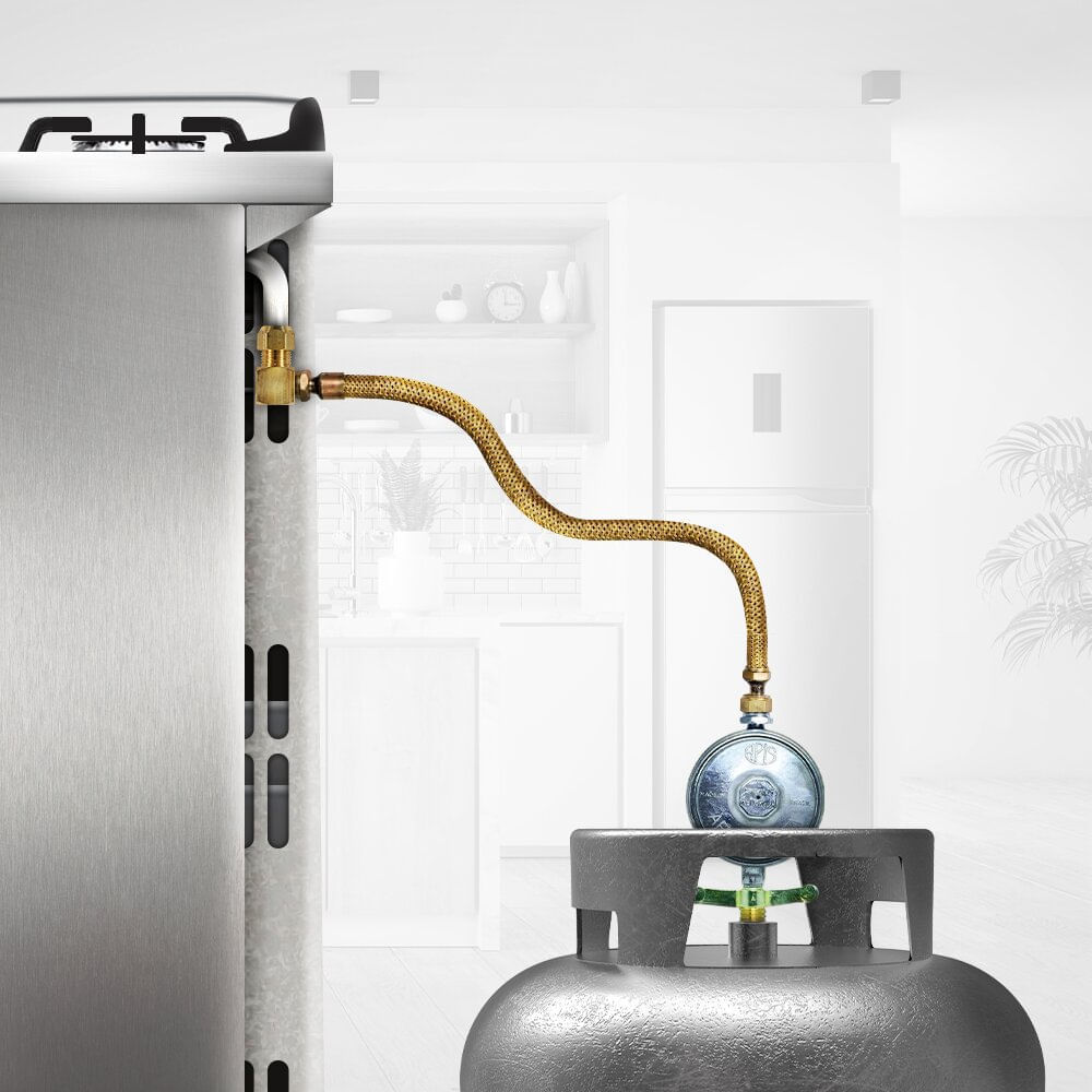 Kit de Instalação de Gás de Botijão para Fogão, Cooktop ou Forno - W10866790