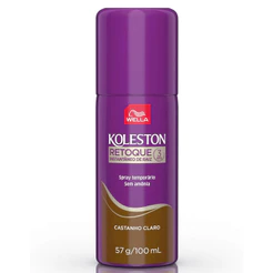 TINTA SPRAY KOLESTON RETOQUE WELLA 100ML - CASTANHO CLARO