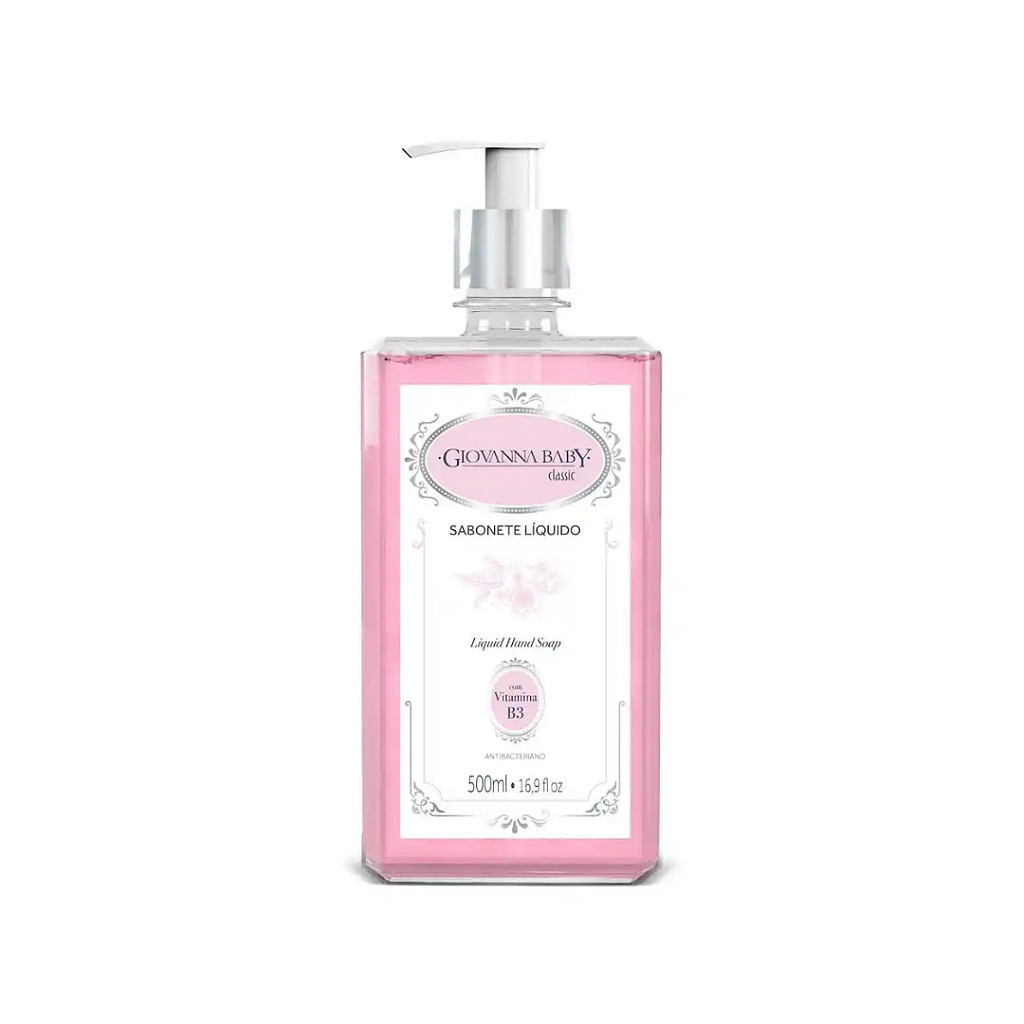 Sabonete Líquido Antibacteriano Classic Giovanna Baby 500ml