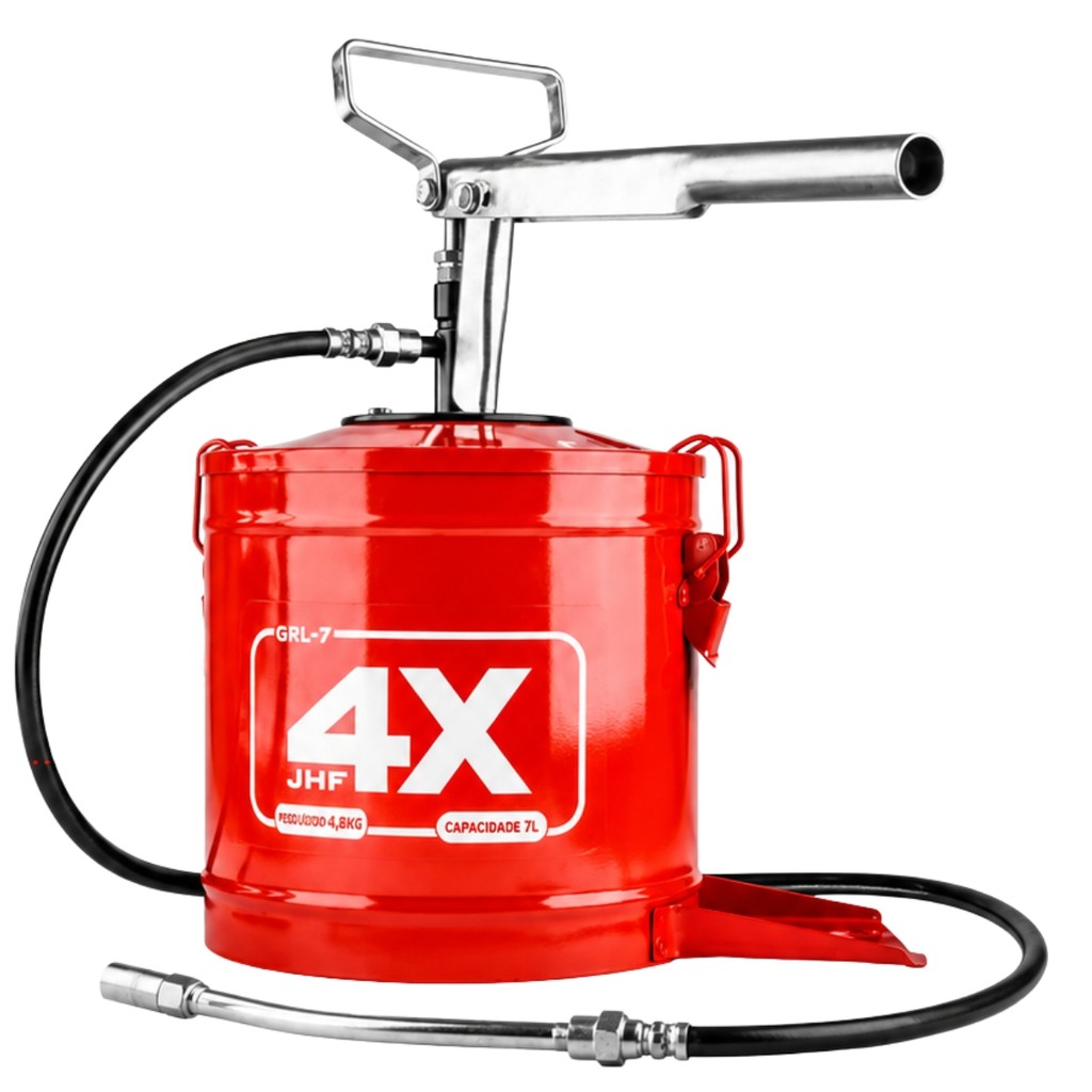 Engraxadeira JHF 4x 4Kg Vermelha HYDRONLUBZ 8487