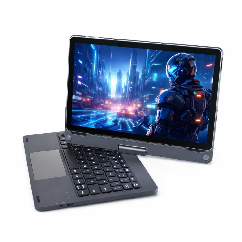 Tablet Android 256gb Memória 4G Wi-fi W11 Capa Giratória 12gb Ram 11' Polegadas Full HD + Mochila