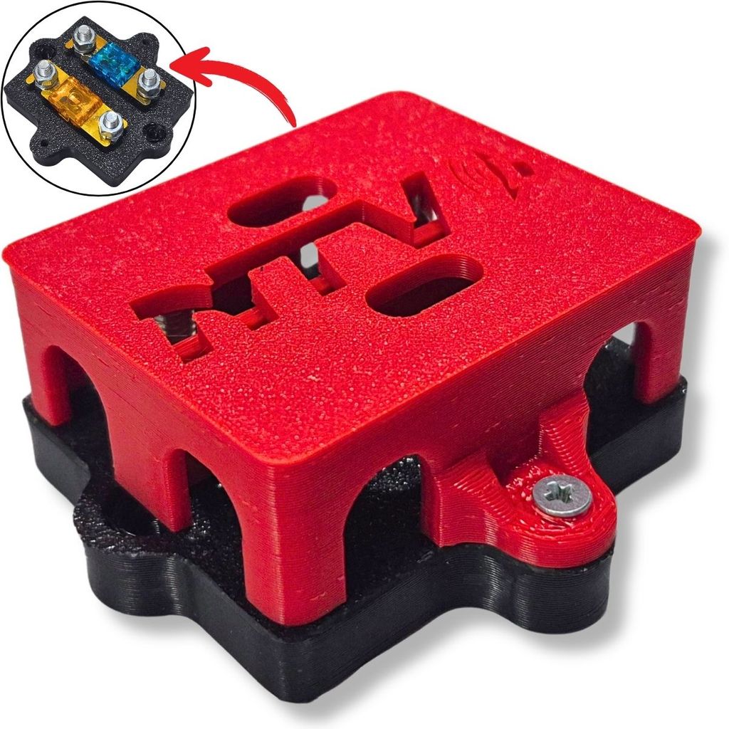 PORTA FUSIVEL DUPLO MINI FACA MIDI SOM AUTOMOTIVO 2 VIAS BARRAMENTO COM TAMPA CARRO CAMINHÃO