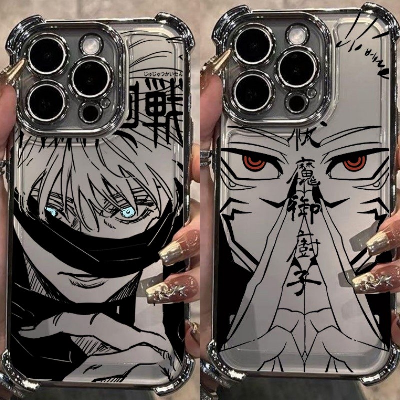 Capa Jujutsu Kaisen Para Samsung Galaxy S26 S25 Ultra S24 S23 S22 S21 S20 Plus S24 FE Note 20 S24FE S25 + Gojo Satoru De