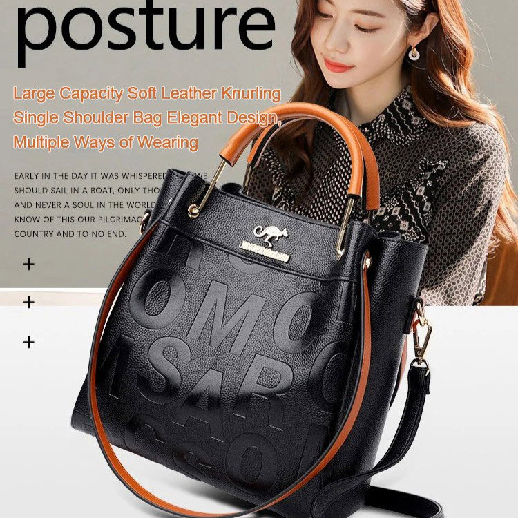 [Grande Capacidade] Bolsa tote feminina estilo moderno e funcional. Bolsa/Mão/Casual/Moda