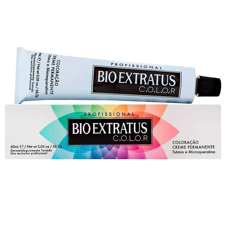 Tintura Bio Extratus Color Louro Médio Acobreado 7.4