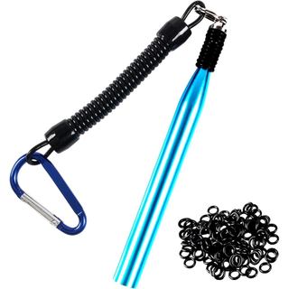 Ferramenta Wacky Rig com Anéis O de Pesca, Kit de Montagem para Senko, Ferramentas de Anel para Prender Iscas Macias e M