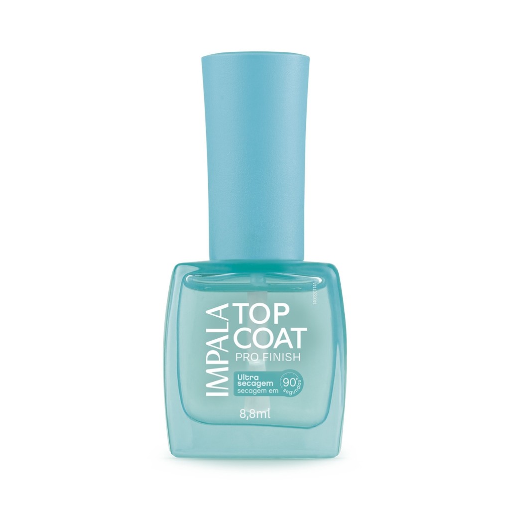 Esmalte Base Ultra Secagem 90 seg Pro Finish Unha Impala 8ml