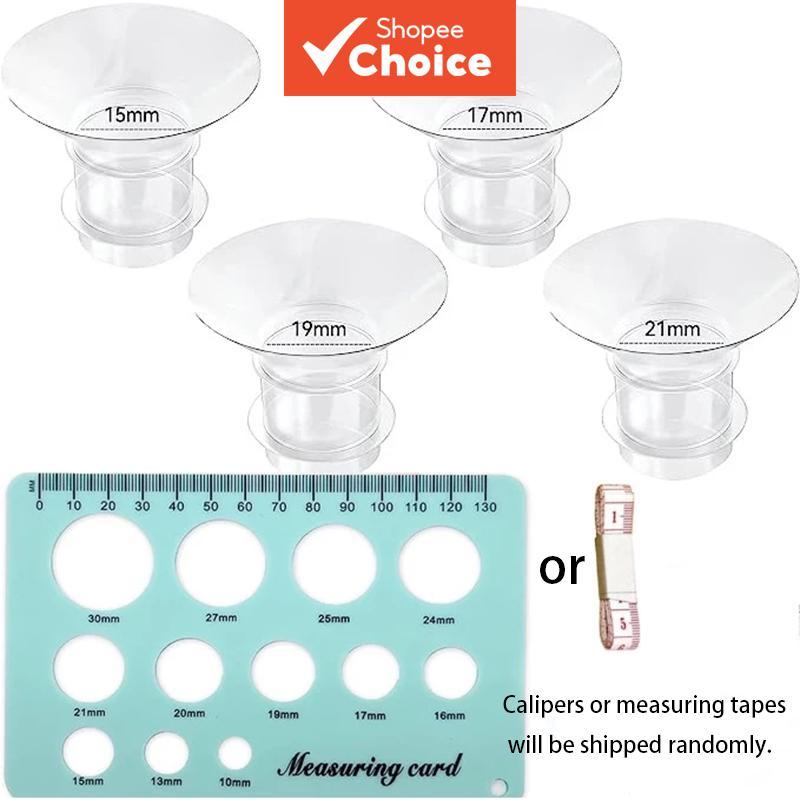 Inserção Da Tampa Do Flange 15/17/19/21mm , Para Bomba Tira Leite Vestível TSRETE Medela Momcozy S9 S12 , Aniversário