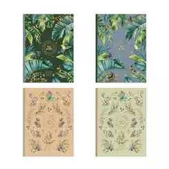 Agenda planner grampeado mensal Naturalis 200x275mm 2027 Tilibra