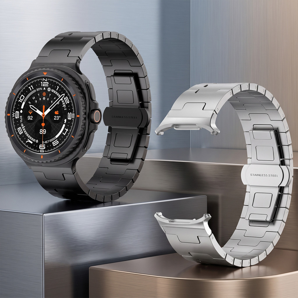 Pulseira Premium De Metal Leve , Pulseiras De Titânio Para Samsung Galaxy Watch 