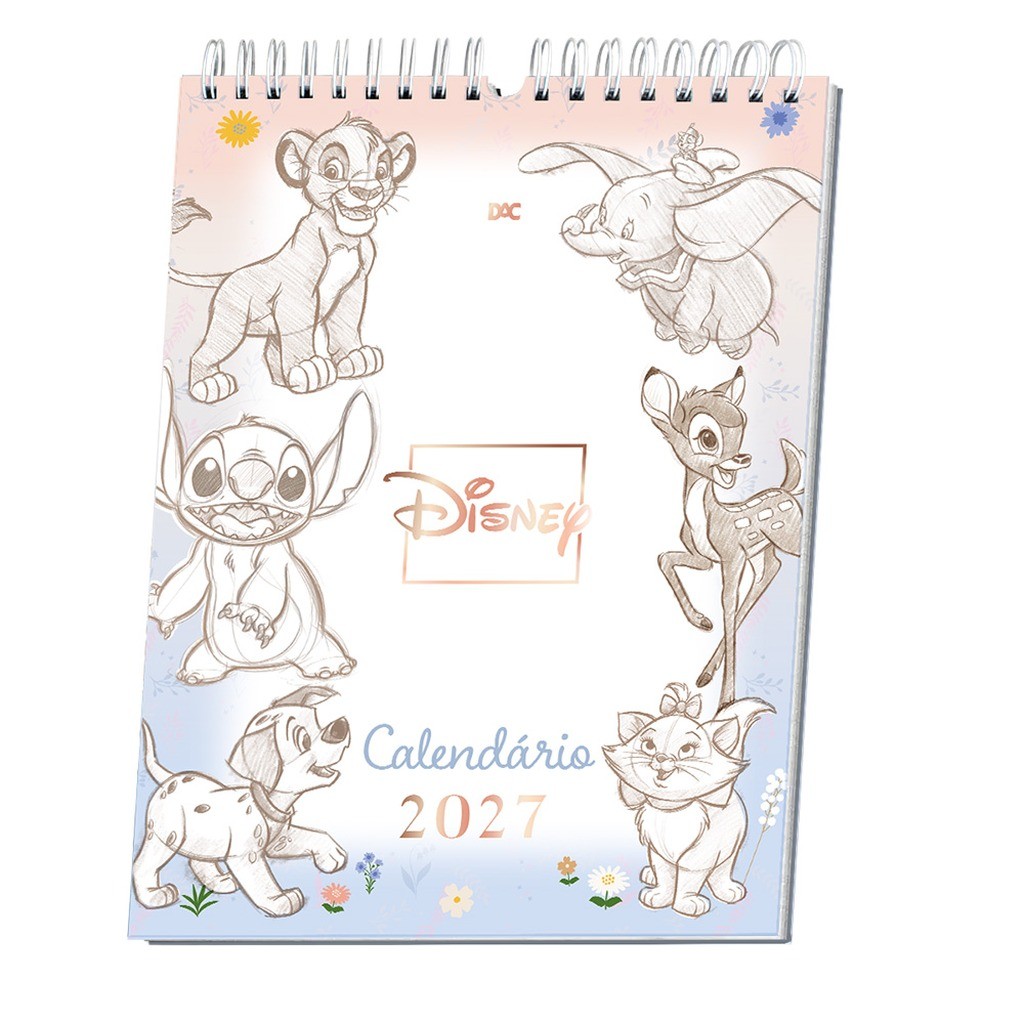 Big Calendário Luxo 2027 Disney Clássicos - DAC