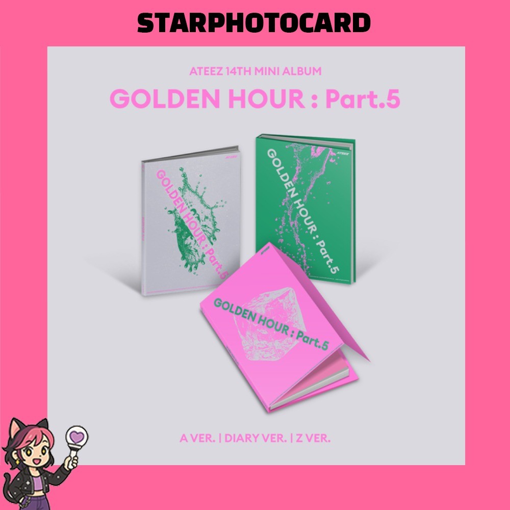 [READY STOCK] ATEEZ GOLDEN HOUR : Part.5