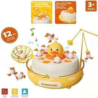 Lançador de Foguetes Educacional com Disco Giratório, Jogo de Mesa para Treinamento de Concentração Infantil, Brinquedo 