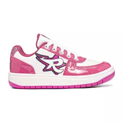 Tênis Infantil Dos Rosa Emilly Vick DDR02E Branco Pink Casual 28 ao 35