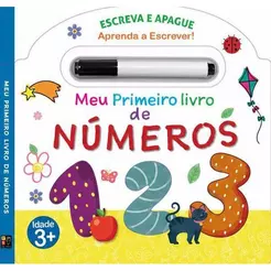 Aprenda a Escrever | Meu primeiro Livro de Números | Escreva e Apague com Caneta