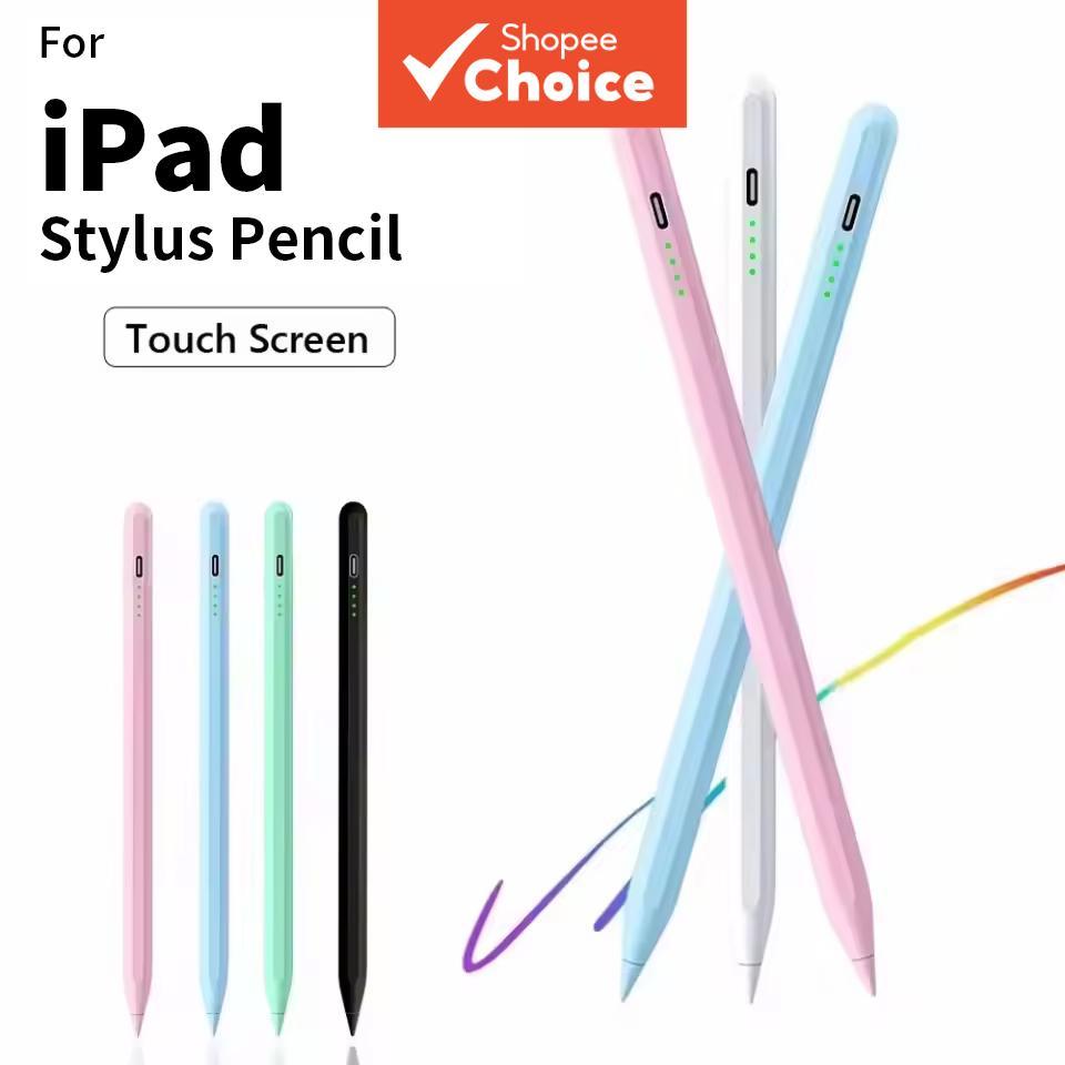 Caneta Stylus Universal Com Rejeição De Palma Para Apple Pencil 2 1 Pro Air Mini