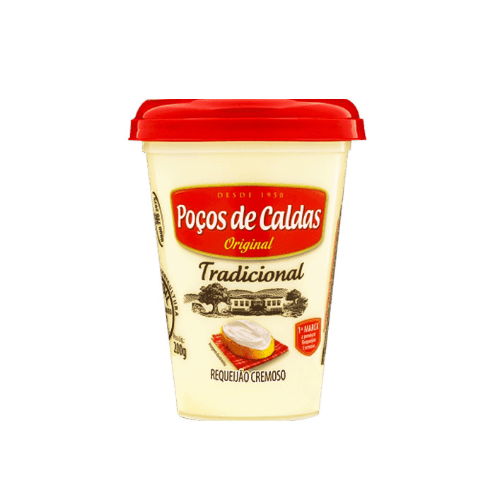 Poços de Caldas Requeijão Cremoso Tradicional Copo 200g