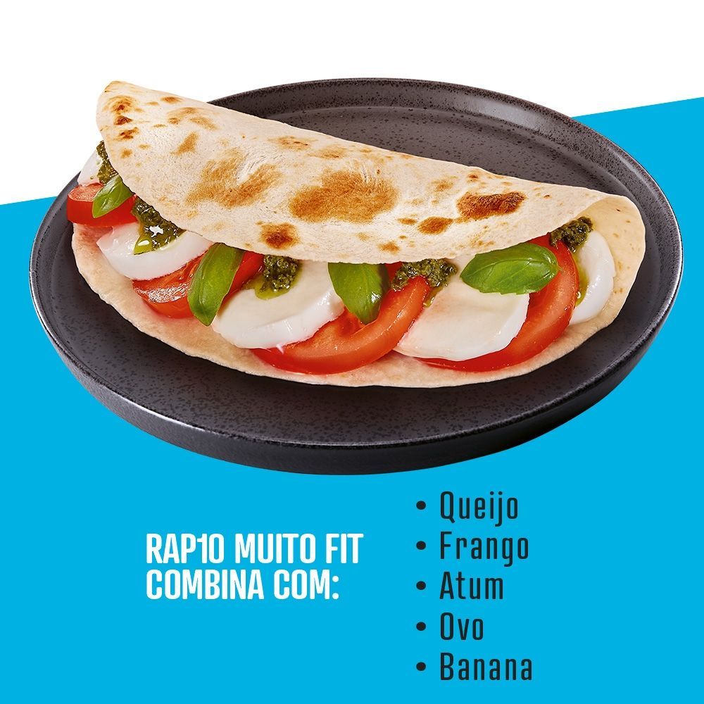 Rap10 Pão tipo tortilha muito fit 330g · foto 2