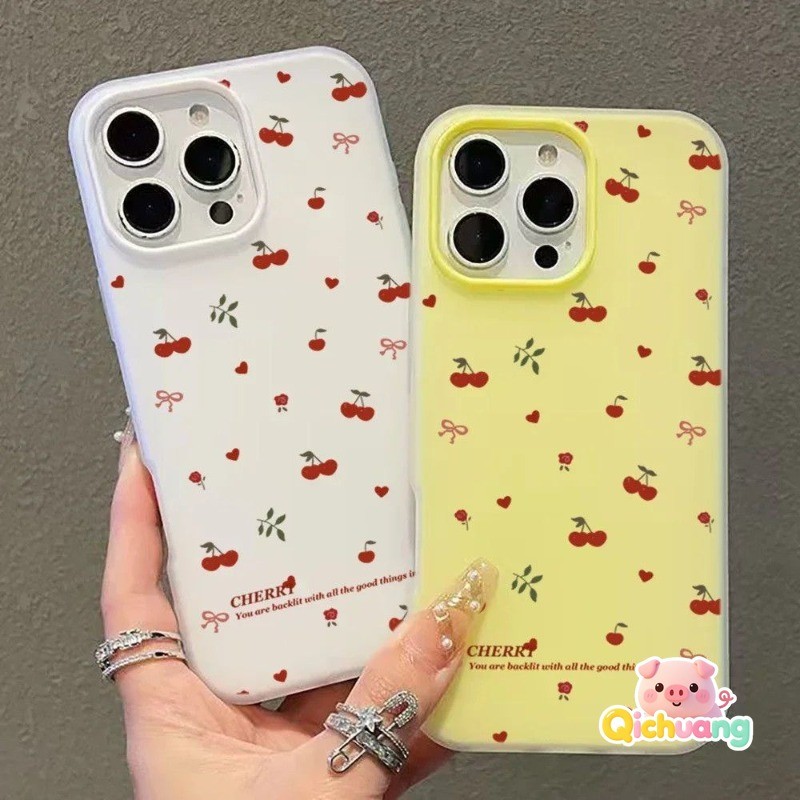 Capas Cereja 2 Em 1 Para Samsung Galaxy A07 A13 A12 A11 A10 A10S A06 A05S A05 A04E A04S A04 A03S A03 Core A02S 4G 5G Cap