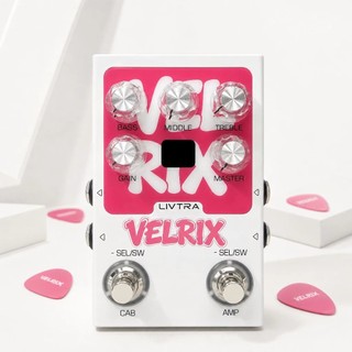 Pedal LIVTRA VELRIX Amp IR , 9 Pré-Amplificador + 9 Sims De Gabinete , Carregador NAM/Interface De Áudio USB , Loop FX P
