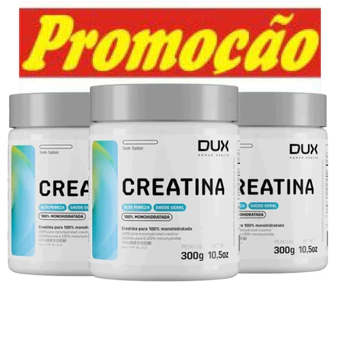Envio Imediato - Creatina Dux n Monohidratada 300g - 100% ORIGINAL