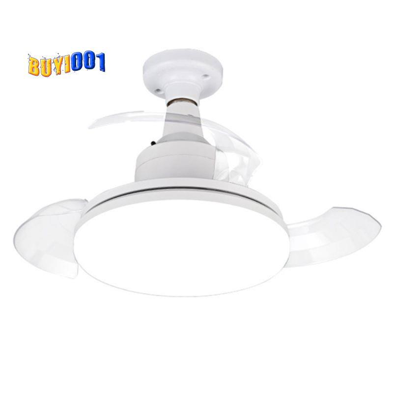 Ventilador De Teto Com Lâminas Retráteis , Luz Regulável , Controle Remoto , Adequado Para Quarto , Sala De Estar Jantar