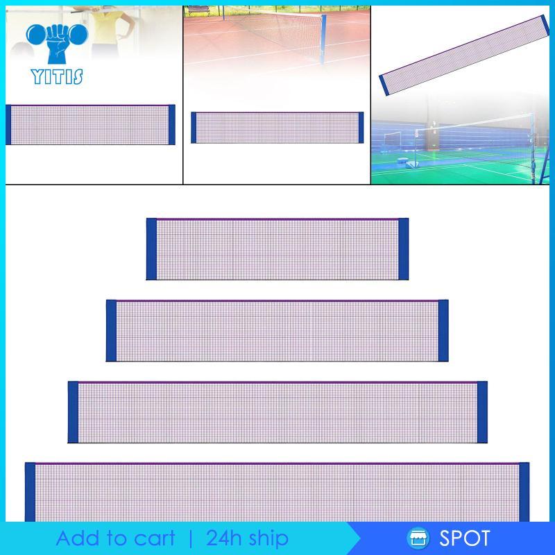 [Yitis] Rede De Badminton Trançada Padrão Portátil De Vôlei De Tênis Para Exercícios Esportivos Internos E Externos , Br